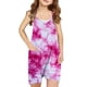thumbnail image 1 of Odeerbi 5-14 Años Niñas Traje de Verano Cute Tie-Dye Camisola Romper Casual Respirable Comfortable Overalls Pantalones Cortos Con Bolsillos, 1 of 5