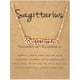 thumbnail image 3 of Collar COLGANTE Sonducket oro rosa tema constelaciones Sagitario, 3 of 6