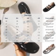 thumbnail image 3 of Women's Mary Jane Flats Square Toe Ballet Flats Shoes Dressy Casual Buckle Strap Comfortable Leather Shoes with Double Ankle Strap, 3 of 9