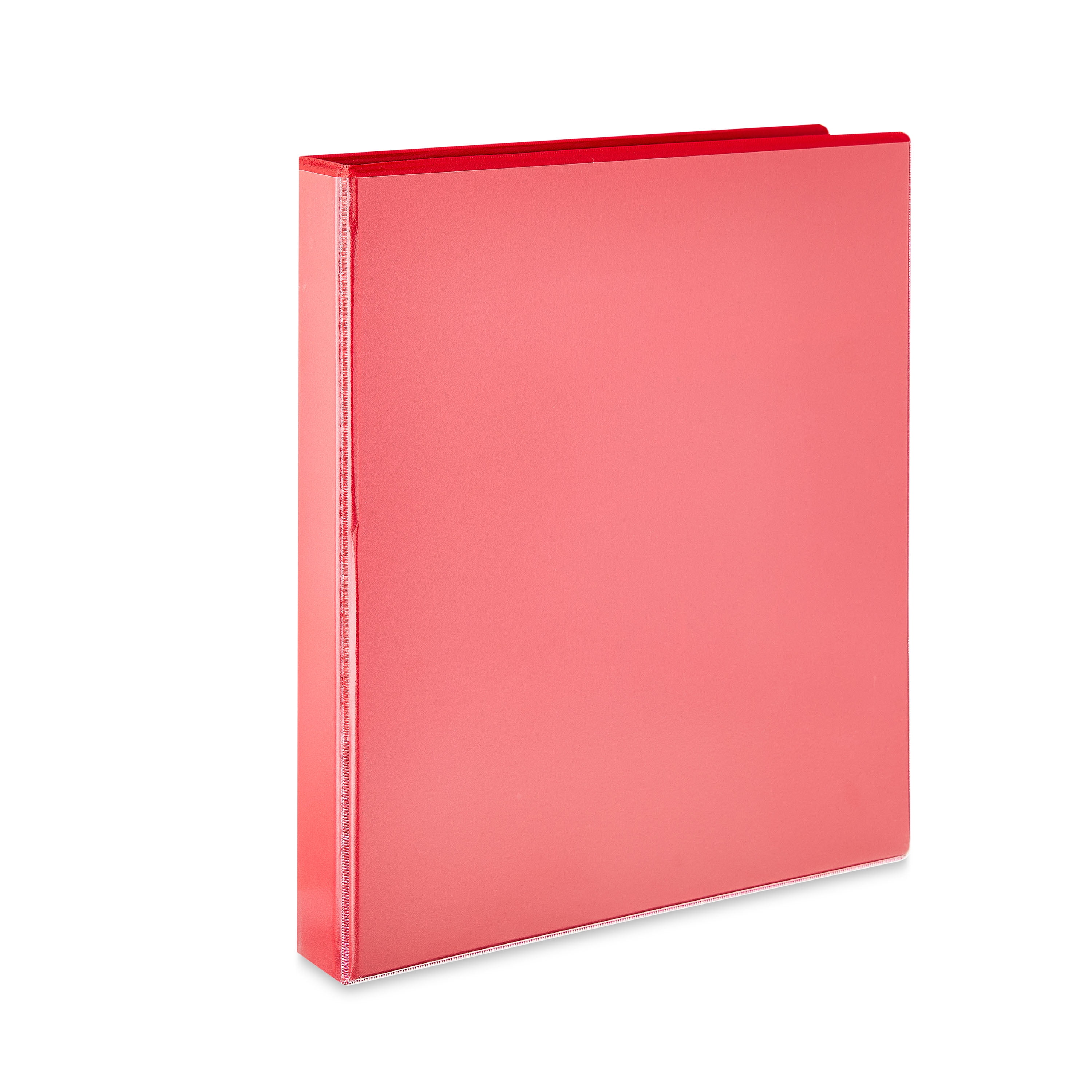 Pen+Gear Durable View 1-inch, D-Ring Binder, Red, 1-Pack