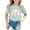 Mint Green, variant on LRen Girls Easter Shirts Size 7/8 Rabbit Tops Egg Short Sleeve Tee for Toddler Cute Easter Day Summer Tops Tee for Boys & Girls