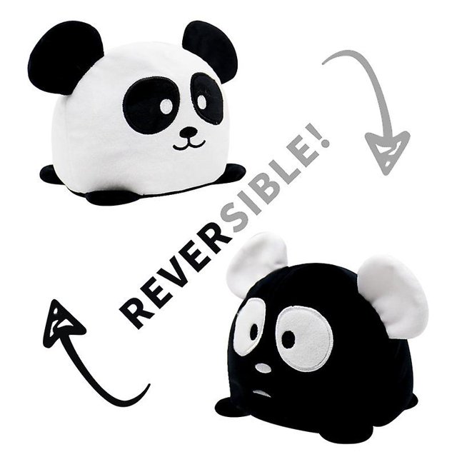 Peluche Animal Réversible Double Face Flip Poupée Jouet d'Ambiance