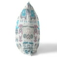 thumbnail image 3 of Amrita Sen Broadcloth Zippered Pillow With BeigeBlue Finish CAPL215BrCDSZP26x26, 3 of 5