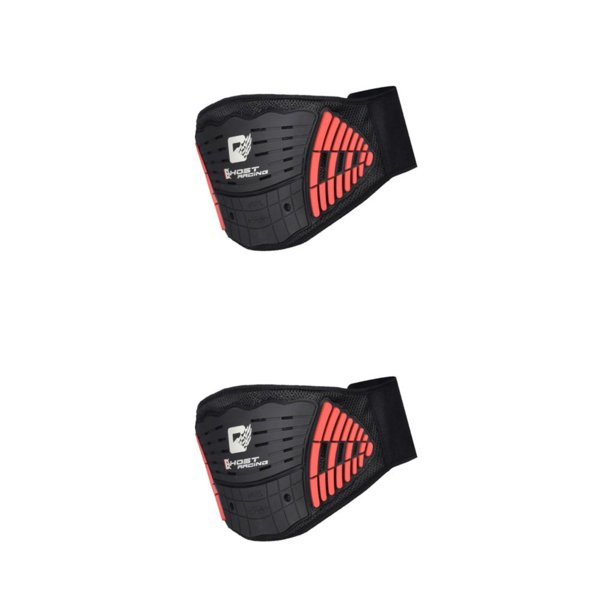 Toystoory Motorcycle Motocross Racing Kidney Belt Surpport Gear Waist Protector Rojo 2Conjunto