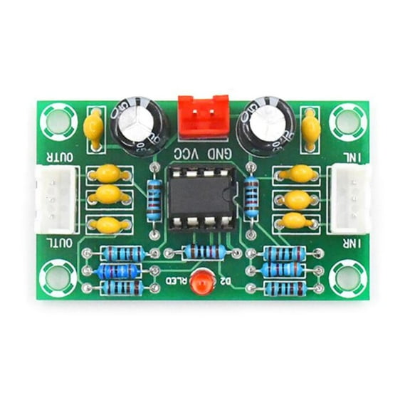 Yammee Preamplifier Board Module Amplifier Front Panel Digital Tone Board Wide Voltage