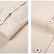 thumbnail image 4 of Blusa y camisa de manga larga con cuello vuelto para hombre, estilo casual, con botones, estampado playero, de poliéster., 4 of 5
