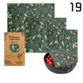 thumbnail image 1 of Reusable Food Fresh Keeping Cloth Organic Storage Natural Food Grade Beeswax Food Wrap Eco Friendly Kitchen Food Packaging Paper, 1 of 5