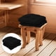 thumbnail image 5 of Juego de cojines de asiento - Cómodos, para interior, comedor, sala, cocina, oficina, Negro, 5 of 8
