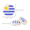 thumbnail image 2 of unbranded 5Ud Reductores De Choque Para De Tenis Material Silicona Color Multicolor Decorativos, 2 of 8