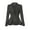 Gunmetal, variant on Hybrid & Company Women Double Notch Lapel Office Blazer