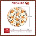 thumbnail image 2 of Salouo Squirrel With Colorful Tail Christmas Tree Skirt 36" Farmhouse Christmas Decorations Snowman Xmas Tree Skirt Tree Mat for Holiday Party Decor, 2 of 8