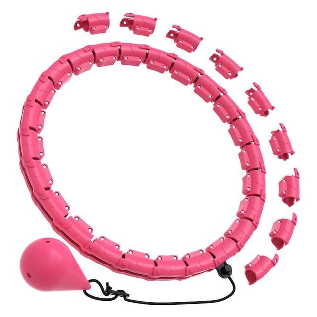 Colorful Hula Circle Sport Hoop - ABS, Aerobic Exercise, Fat Burning, Easy Storage