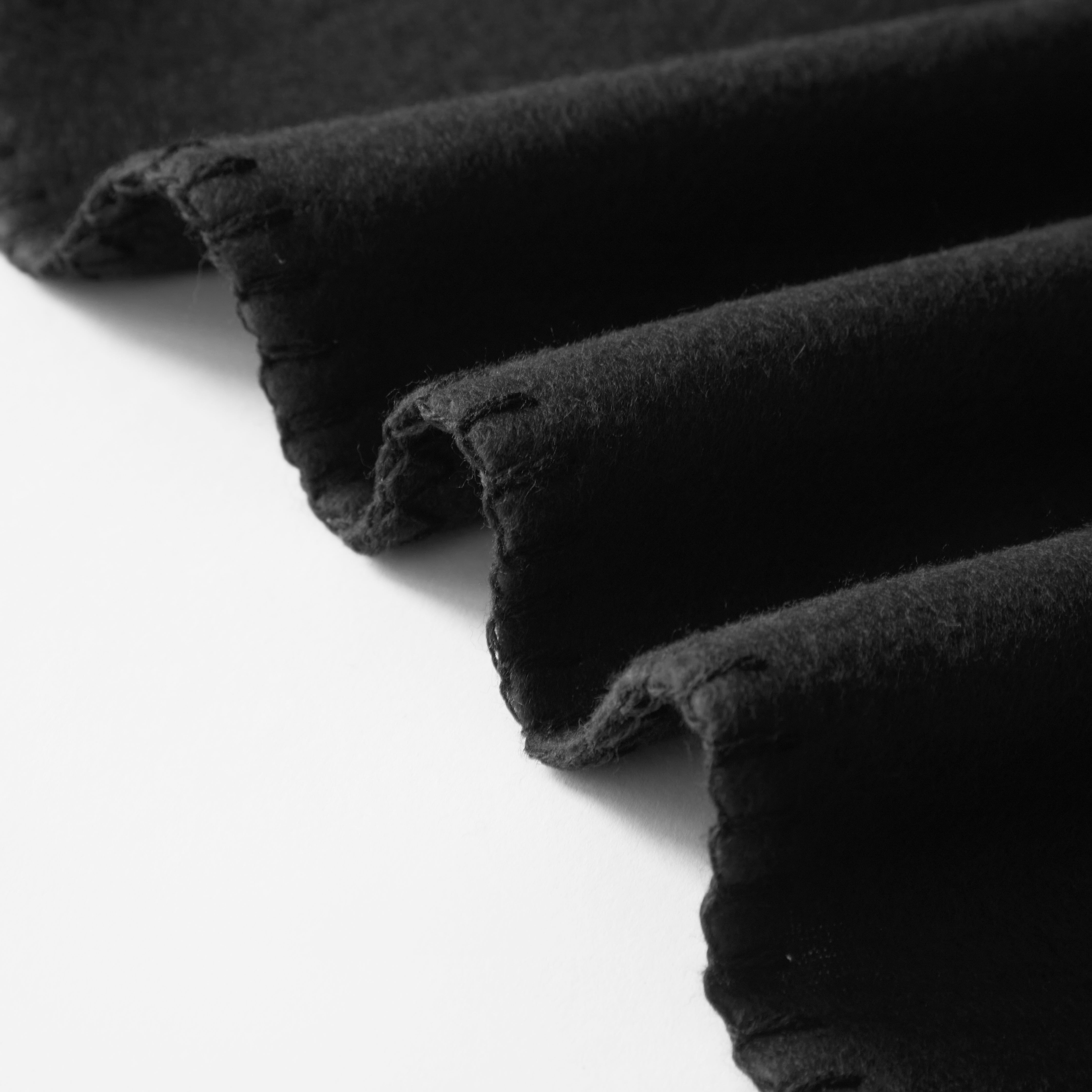 (2 pack) Mainstays Black Fleece Throw Blanket 50" x 60" All Ages