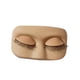 thumbnail image 4 of Maniquí para pestañas, suministros para extensiones de pestañas, párpados de práctica removibles, estuche suave marrón claro, 4 of 9