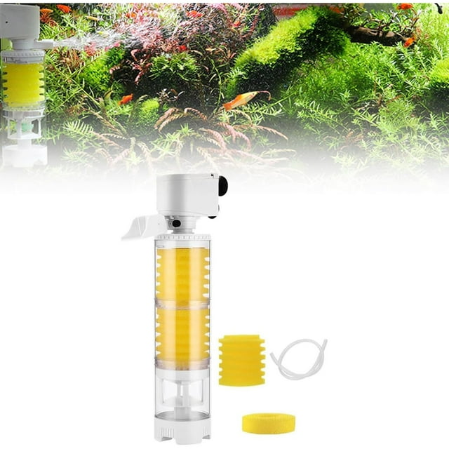 LLQkigsxse Refrigerator Water Filter Edr1rxd18 Tank Filter Fish Tank Vacuum Filter Fish Tank Filter Biochemical Sponge Filter for Aquarium Aquarium Filter Aquarium Upkeep Clean Device