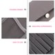 thumbnail image 3 of unbranded Bolsa Organizadora Para Brochas De Maquillaje De Tela Gris Plegable Y Portátil Para Almacenamiento, 3 of 6