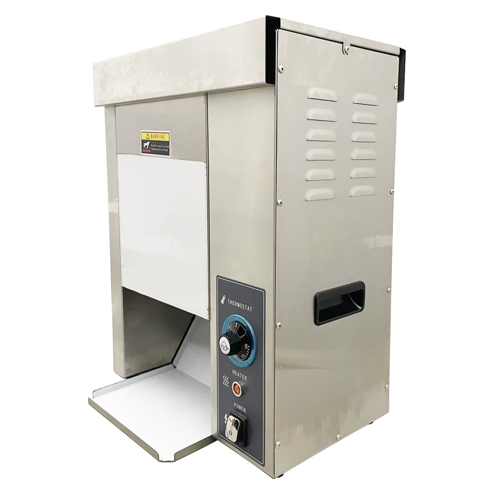 Vertical Hamburger Toasting Machine Commercial Hamburger Toaster Chain Toaster Adjustable Temperature and Thickness
