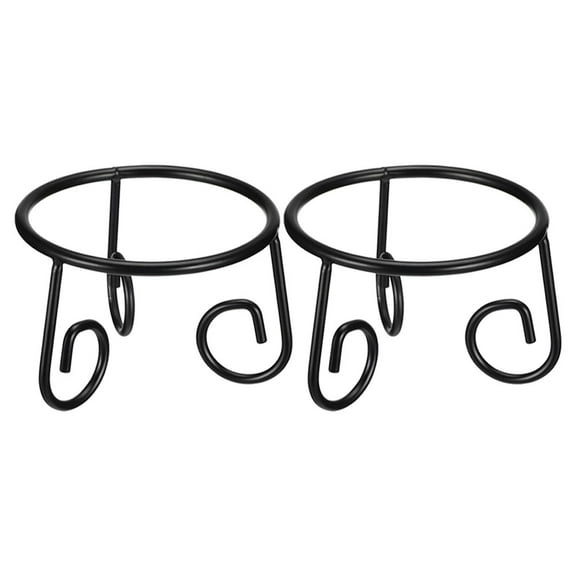 SEWCHICS Black Metal Gazing Ball Stand for Home Elegant Design Durable Iron Outdoor Garden Display Holder 72 Inches