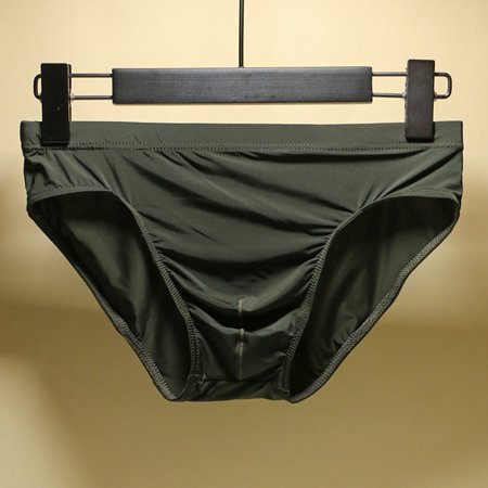 

Men s Fashion Sexy Low-rise Breathable Seamless Comfort ice Silk Underwear