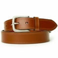 thumbnail image 7 of Fianmy Men's Genuine Leather Belt, Handmade Casual Dress Jeans Leather Belts for Men, 7 of 7
