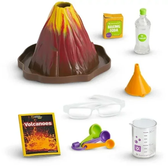 American Girl Poupée Labo Volcan Ensemble Neuf