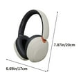 thumbnail image 3 of Wireless Headphones Over-Ear Bluetooth Adjustable Headphones 42 Hours of Listening Time Volume Control, Fitting in Gaming/Running/Sports Headphones for iPhone/Android/Samsung, 3 of 8