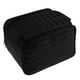 thumbnail image 5 of Neceser grande con asa y rayas, impermeable, organizador de maquillaje de viaje. Negro, 5 of 9