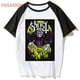 thumbnail image 1 of Ghost Band Tee Mujer Divertido Diseñador Y2K top girl 2000s anime Ropa, 1 of 3
