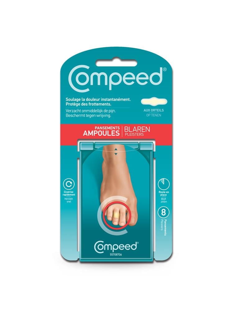 Compeed Toes Blisters Bandages x8