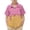 Pink, variant on MGDXOX Kids Short Sleeve Ice Cream Print Button Down Shirts Lightweight Breathable Fabric Spring Summer Fun Casual Wear Orange 2-3 years