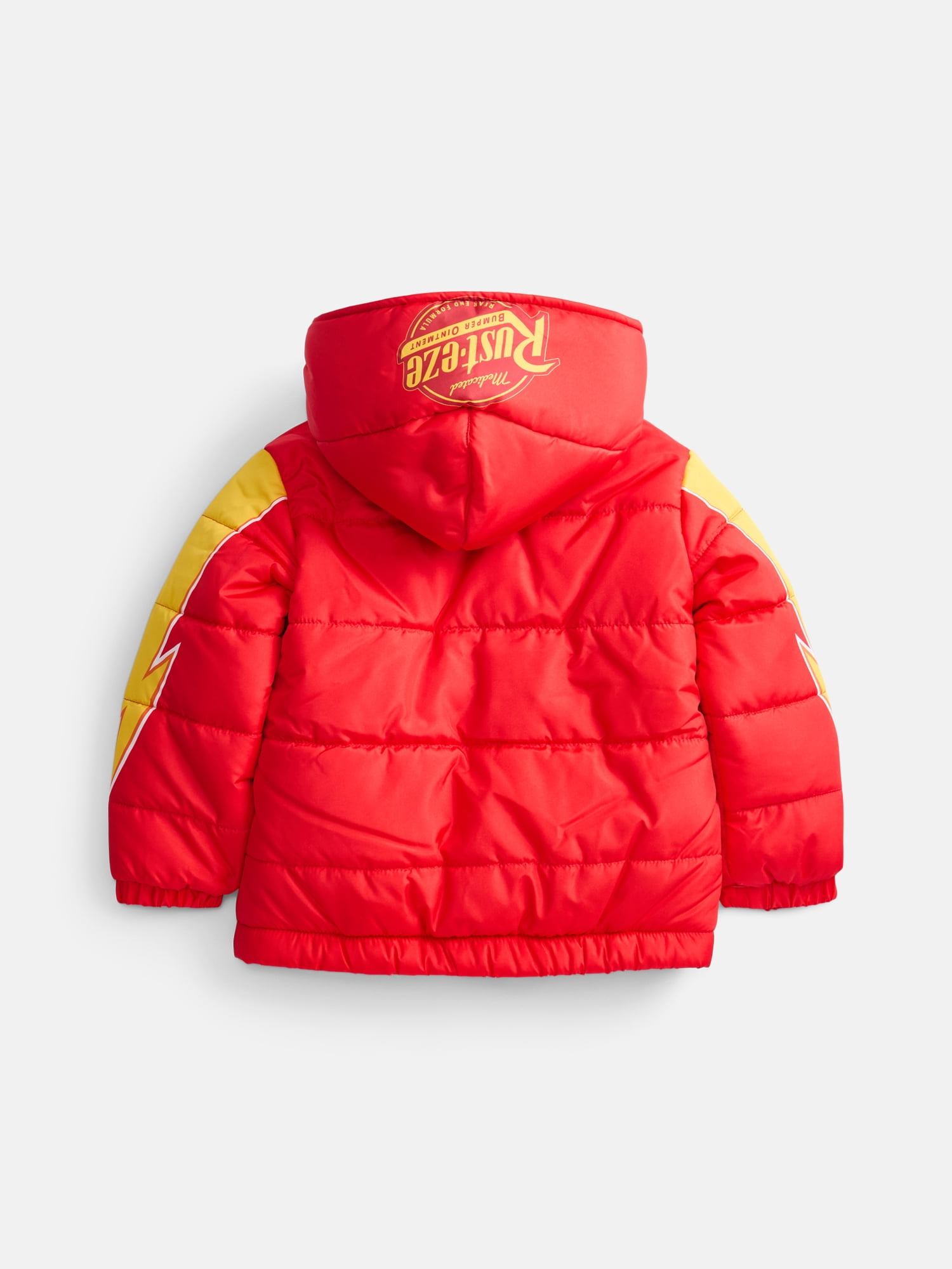 Disney Cars Toddler Boys Heavyweight Puffer Jacket, Sizes 2T-5T