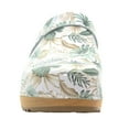 thumbnail image 4 of BJORK Maja Wood Printed Leather Clogs (Tropical - EU36), 4 of 8