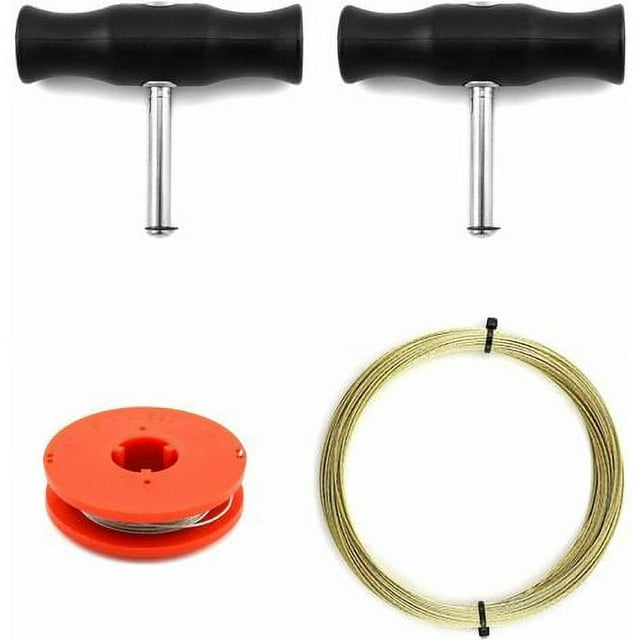 Kit de herramientas para quitar el parabrisas del coche, con alambre para cortar ventanas y asas