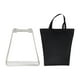 thumbnail image 1 of Nevera portátil plegable con soporte para maleta, ligera, con bolsa de transporte, nevera portátil Plateado l, 1 of 9