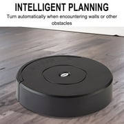 LACKUST Robot Pet Hair Vacuum,Sweeping Robot Intelligent Home Mini Cleaning Machine Battery Version Vacuum Cleaner,White