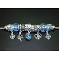 thumbnail image 2 of Falari Birthstone Bracelet Multi-Color Charm Beads Silvertone, 2 of 6