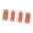 Red, variant on Lerpwige 4Pcs Portable Billiard Cue Stick Ferrule Unfinished Acrylic Snookers Pool Stick Tip Billiard Pool Repair Accessories