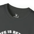 thumbnail image 4 of Life is Better with Yorkshire - Funny Dog Lover Unisex Ultra Cotton Tee, 4 of 4