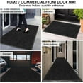 thumbnail image 6 of Bestvue Front Door Mat Indoor Entrance Outside Floor Doormat Entryway Welcome Mats Commercial Non Slip Rubber Backing Heavy Duty Trap Dirt Moisture for High Traffic Area 2′ x 9′, 6 of 7