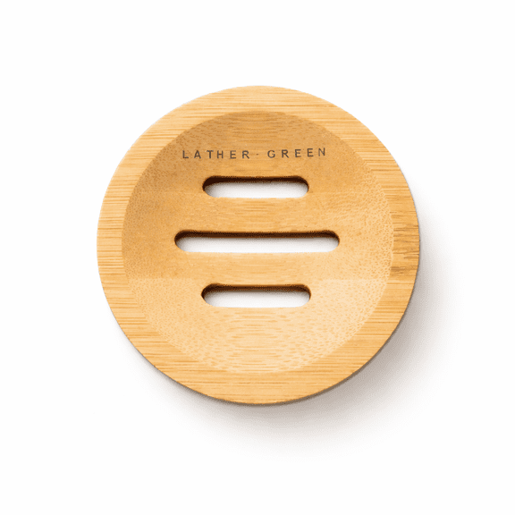 Bamboo Soap Dish & Shower Steamer Holder, Soap Tray and Shower Steamer Tray Eco-Friendly with Drainage, Durable Design