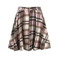 thumbnail image 6 of Aueoeo Women Skirts Elastic Waist Uniform Tennis Casual Skirt Plaid Printed Pleated Skirts Y2k Fashion Mini Skirt, 6 of 8