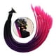 thumbnail image 5 of Trenzas para tocados Trenzas para tocados con degradado Cola de caballo Cabello para tocado Negro rosa rojo, 5 of 8