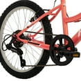 thumbnail image 3 of Rock Creek de Huffy, de 20 pouces vélo de montagne 6 vitesses pour filles, rose, 3 of 11