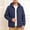 Dark Blue, variant on Western Style Men'S Coats, Jackets & Vests Zip Mock Neck Long Sleeve Green Full Zip Windbreaker Athletic Retro Solid Jackets Army Green,L