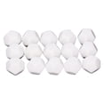 thumbnail image 1 of Dados Poliédricos ANGGREK 12 Caras en Blanco 30 Uds. Resistentes Al Agua, 1 of 8
