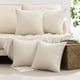 thumbnail image 2 of Juego de 4 fundas de almohada decorativas MIULEE, 45 x 45 cm, pana suave, 2 of 7