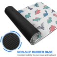 thumbnail image 6 of Long Mouse Pads for Desk,Colorful Dinosaur Assortment Pattern Desk Mats on Top Of Desks, Desk Mouse Pad Extra Large with 3mm Non-Slip Base and Stitched Edge for Gaming,Office,Work,Home 31.5"x11.8", 6 of 6