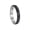 Black, variant on Men's and Women's Stainless Steel 4MM Simple Relieves Anxiety Decompression Rotatable Ring Rainbow Size 10