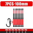 thumbnail image 2 of Strong Magnetic PH0-PH3 Screwdriver Set 7PCS 100mm, 2 of 5