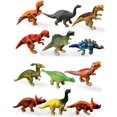 thumbnail image 1 of HAPTIME Plastic Assorted Mini Dinosaur Figures, Little Dinosaur Figurine, Small Dino Toy 1.5 inch, Great for Dino Cake Topper, Easter Eggs Filler, Pack of 12, 1 of 5